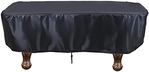 Onlyme Pool Table Cover, 7/8/9 FT Billiard Table Cover, Waterproof Dustproof Durable Table Cover for Snooker Ping Pong…