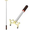 Skylety Pool Cue Snooker Pool Bridge Stick Pool Table Accessories Retractable Billiards Cue Rest with Removable Brass…