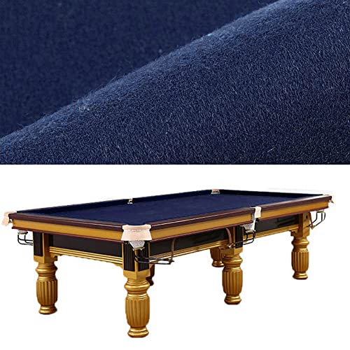 haxTON Premium Pool Table Accessories Popular Style Billiard Cloth Not Faded Billiard Table Felt Standard Green Green,Navy Blue,Red,Blue or Black for Pool Table for 7/8/9 Foot 