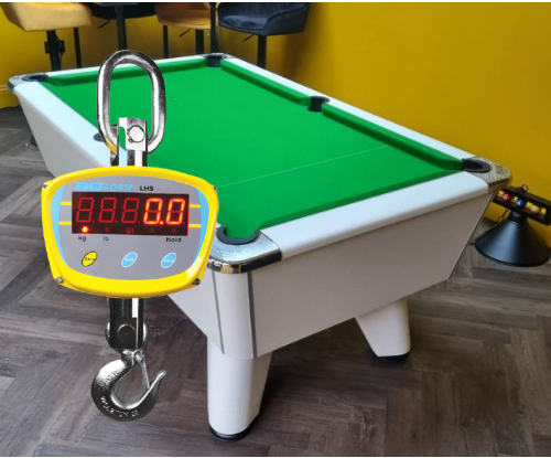 How much does a pool table weigh